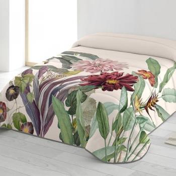 Edredón Nórdico Estampado Floral 300 gr - Microfibra Extrasuave, Acolchado Gran Confort, Antialérgico y Transpirable - Cama 90/135/150/180 - Fabric