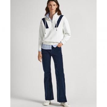 Pepe Jeans Women's Flared Corduroy Pants 5-Pocket Style Willa