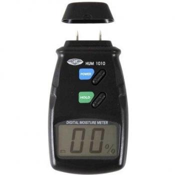 Wolfcraft 8732500 - Higrómetro para madera con pantalla LCD 67 x 125 x 25 mm