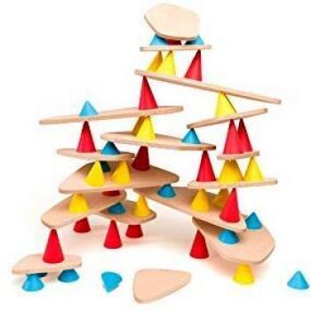 OPPI- PIKS Kit Grande Juego DE CONSTRUCCION, Multicolor