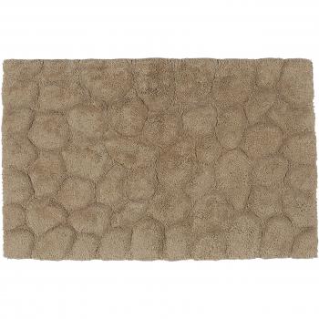 Andrea House - Alfombra Baño Algodon Beige 50X80Cm