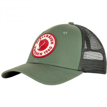 Gorra Fjällräven 1960 Logo Långtradarkeps verde bosque gris S-M