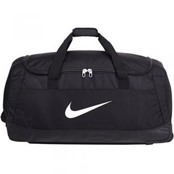 Nike Club Team Swoosh Roller Bag 3.0 Bolsa de deporte, 82 cm, 120 liters, Negro