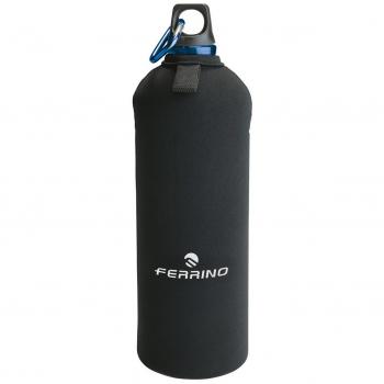 Ferrino ALU Drink LT. 0.75 w/Neoprene Pouch Termo Acampada y Senderismo, Adultos Unisex, 0.75 Liters