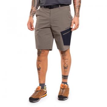 Pantalones Trangoworld modelo Pc009674-6Ca para hombre en color marrón, cortos Laruns de bungee/negro, trekking tamaño 2XL