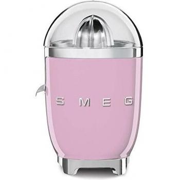 Smeg Exprimidor CJF01PKEU, 70 W, Acero Inoxidable, rosa pastel