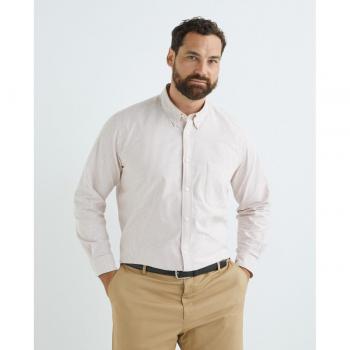 Camisa de hombre tallas grandes sport rayas natural stretch Emidio Tucci