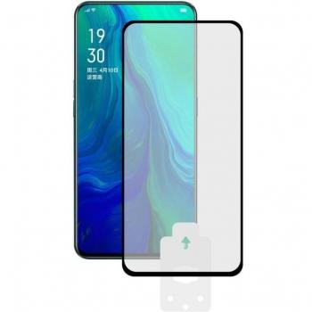 Ksix Protector de Pantalla Cristal Templado para Oppo Reno Negro