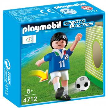 PLAYMOBIL Jugador de Fútbol Italia, 4712
