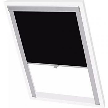 vidaXL Blackout Roller Blinds Black S06/606