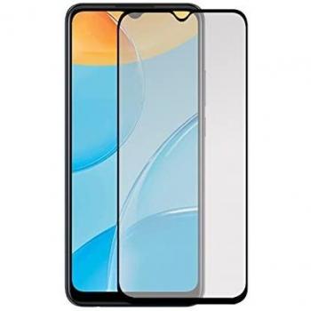 Todotumovil Protector de Pantalla OPPO A15 Negro de Cristal Templado Vidrio 9H para movil
