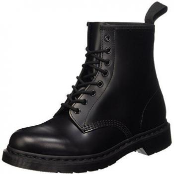 Dr. Martens 1460 Smooth Mono Botas de Cuero Negro para Mujer