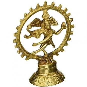 Bailando Regalos Religiosos De Shiva Nataraja Dios Hindú Bronce Sculpture 15 centímetro