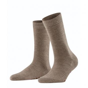 Soft Merino Blend Women's Socks - Chocolate, Size 41/42