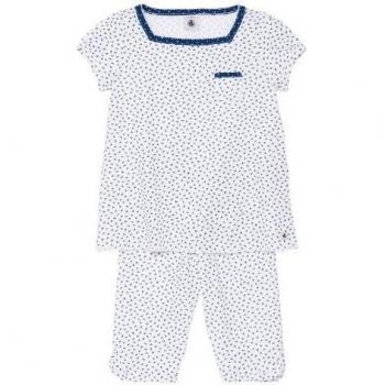 Petit Bateau - Pijama - para niña azul azul