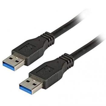 Cable USB 3.2 Gen 1 A-A de 3 m, Negro
