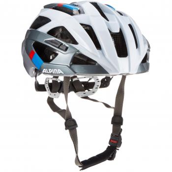 ALPINA Valparola RC White-darksilver-Blue-Red 55-59