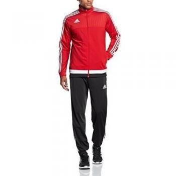 Adidas Training Suit - Chándal para hombre, color rojo, talla L