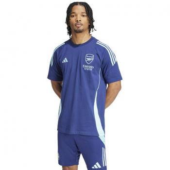 Arsenal adidas Training T-Shirt - Navy, Type: Training Tee, Characteristics: 2024-2025 season, Night Sky color, Male, Size: Small (36-38 Chest)