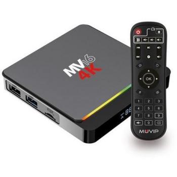Muvip MV16 Mini PC Smart TV 4K 5G - Android 10 - Quad-Core - 4GB RAM - 32GB ROM