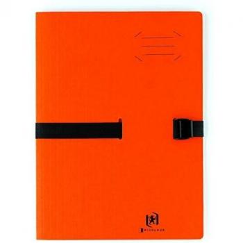 Carpeta de Documentos Bicolor Oxford Recyc+, DIN A4, Naranja