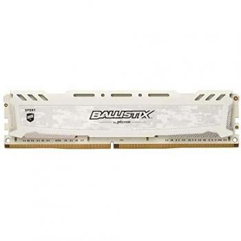 Crucial Ballistix Sport LT BLS16G4D32AESC 3200 MHz, DDR4, DRAM, Memoria Gamer para ordenadores de sobremesa, 16 GB, CL16