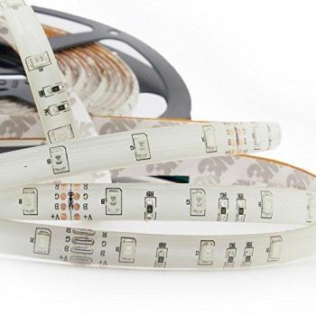 Tira LED SMD3528 5m 60 LEDs/m Amarillo 3.6W/m IP65 12V
