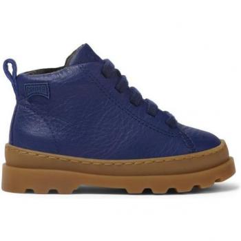 Camper Brutus FW Baby Boots - Navy Blue, Size 22, Smooth Leather