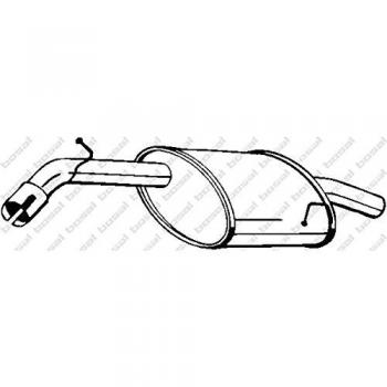 Silenciador trasero BOSAL 141139