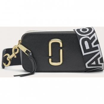 MARC JACOBS The Snapshot Black Multi Leather Camera Bag Size: One Size - female