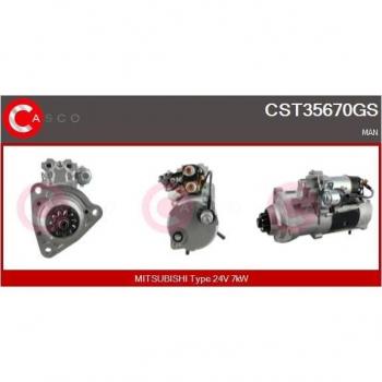 Motor eléctrico ventilador de radiador CASCO CEF74082AS