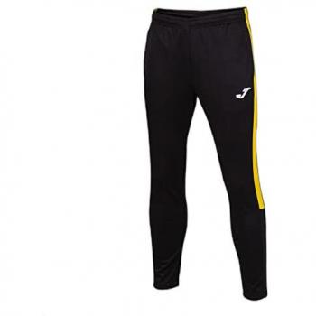 Joma Eco Championship Men's Long Pants Black Yellow