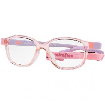 Miraflex MF4007 Kids L135 Kids' Eyeglasses Pink Size 46 - Frame Only, Blue Light Block Available
