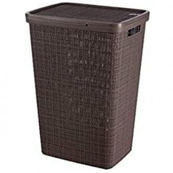 Caja de Almacenamiento Curver Pongotodo Jute 58L Pimienta
