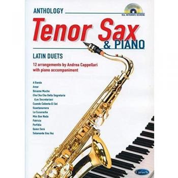 Antología de Dúos Latinos para Saxofón Tenor y Piano + CD