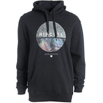 Rip Curl Corpo Combine Hoody - Sudadera para hombre, color negro, talla M