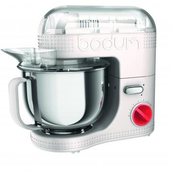 Procesador de Alimentos Eléctrico Bistro Bodum 4,7 L - 700 W - Acero Inoxidable - Blanco Crema
