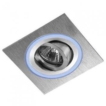 Aro Empotrable LED Aret (2,4W) Cristal Record - Foco SMD Orientable 6000K IP23 10,5x10,5cm