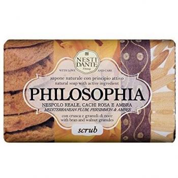 Philosophia Natural Scrub Soap with Bran & Walnut Granules 250g