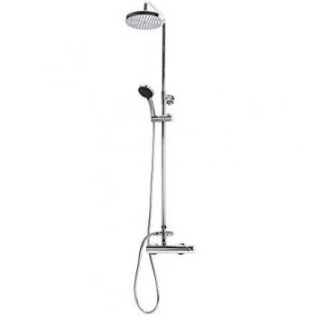 GALINDO Theo City 86450300 Columna Mezcladora Monomando Ducha, con accesorios ducha cromado
