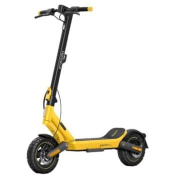 Patinete eléctrico Xiaomi 6 Ultra, Potencia máxima 1200 W, Carga nominal 500 kg, Capacidad de batería 12500 mAh, Velocidad máxima 25 km/h, Color Negro/Amarillo