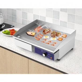 2000W Adjustable Temperature Stainless Steel Commercial Electric Grill