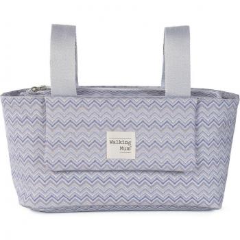 Walking Mum Organizador para Cochecito Zigzag con Estampado Geométrico