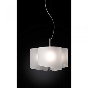 Lámpara Colgante Selène Papiro, 3 Luces, Satinada