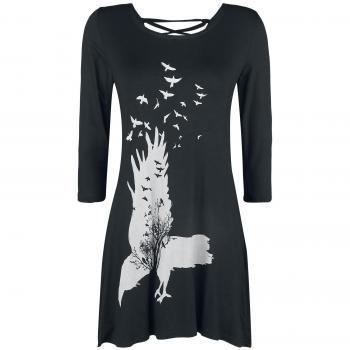 Innocent Crow Oak Manga Larga Mujer Negro S