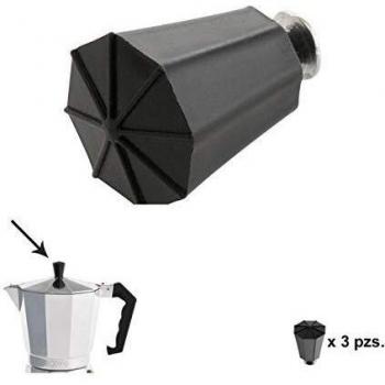 ORYX Pomo Cafetera Aluminio Classic 2/3 / 6/9 y 12 tazas