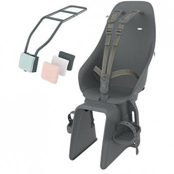Urban Iki - Asiento Trasero con Marco para Bicicleta, Unisex, UNKRSFM001, Bincho Black/Bincho Black, Talla única