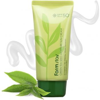 Farm Stay Green Tea Seed Moisture Sun Cream