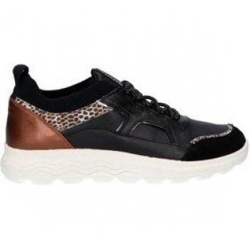 Zapatillas GEOX D Spherica C - Nappa D26NUC 00085 Negro