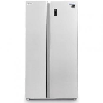 Frigorífico Americano Infinito SBS-A174B, 505 L, No Frost Total, Inverter, Fast Cooling y Fast Freezing, Iluminación LED, Función Eco (Blanco)